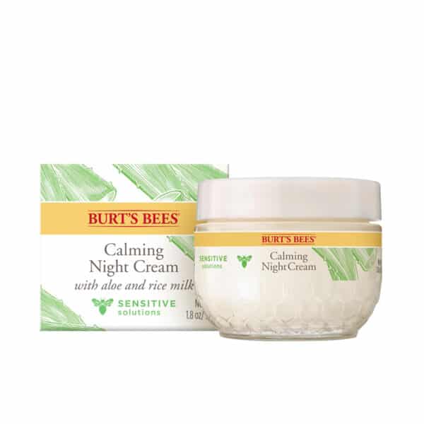 Burt's Bees Sensitive Solutions Calming Night Cream 1.8oz