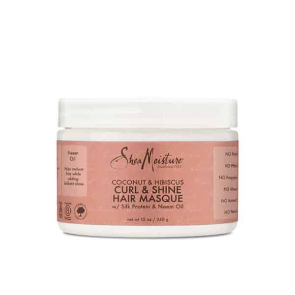 Shea Moisture's Coconut & Hibiscus Hair Masque 12oz