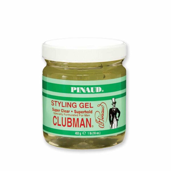 Clubman Pinaud Super Clear Super Hold Gel 16oz