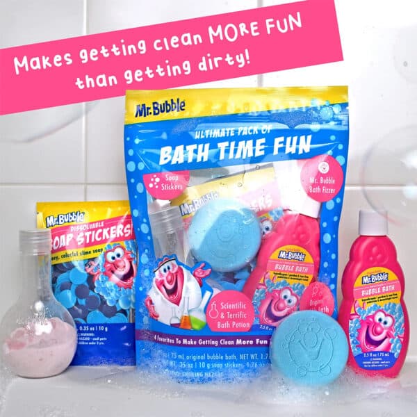 Mr. Bubble Ultimate Pack of Bath Time Fun