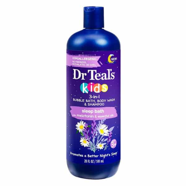 Dr Teal’s Kids Sleep 3 in 1 Kids 3-in-1 Sleep Bath with Melatonin & Essential Oil