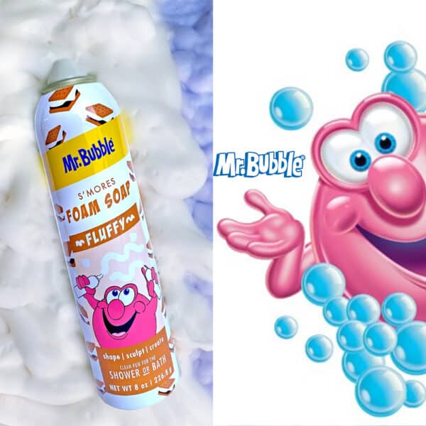 Mr. Bubble Smores Fluffy Limited Edition Foam Soap