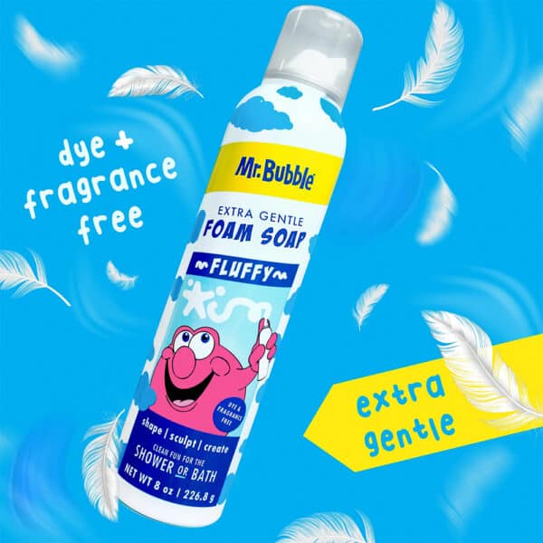 Mr. Bubble Fluffy Extra Gentle Foam Soap