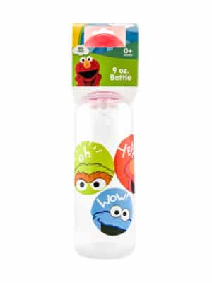 Sesame Street Sesame Beginnings BPA Free 9 oz. Bottle Medium Flow Silicone Nipple Oh Yeah Wow
