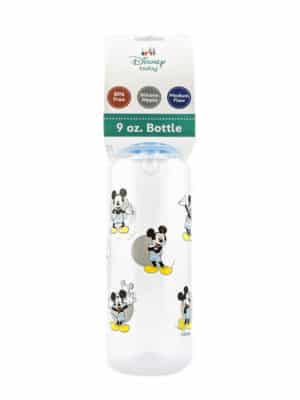 Disney Baby BPA Free 9oz Bottle Medium Flow Silicone Nipple Mickey Mouse Mini