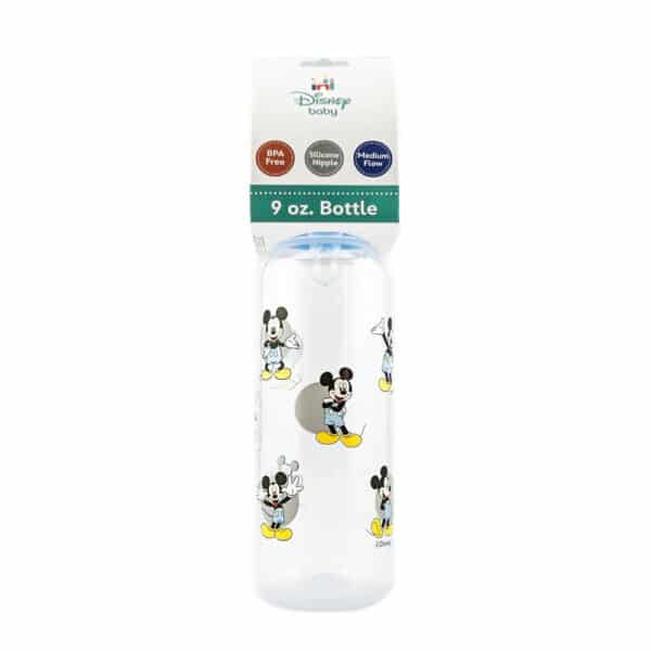 Disney Baby BPA Free 9oz Bottle Medium Flow Silicone Nipple Mickey Mouse Mini