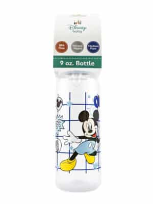 Disney Baby BPA Free 9oz Bottle Medium Flow Silicone Nipple Mickey Mouse Oh Yeah