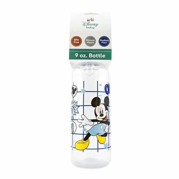 Disney Baby BPA Free 9oz Bottle Medium Flow Silicone Nipple Mickey Mouse Oh Yeah