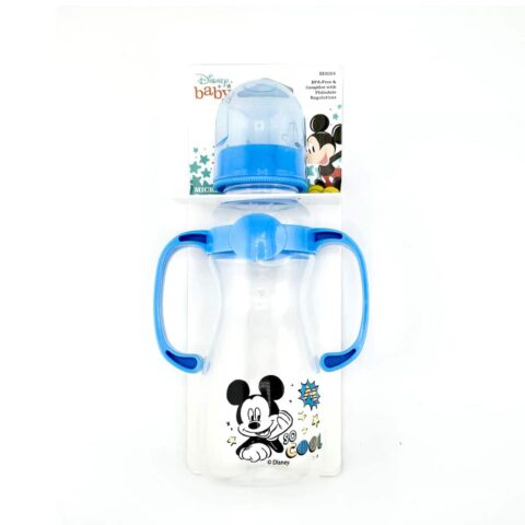 Disney Baby Mickey Mouse Bottle with Handles 8 oz Mickey Baby So Cool Bottle BPA Free