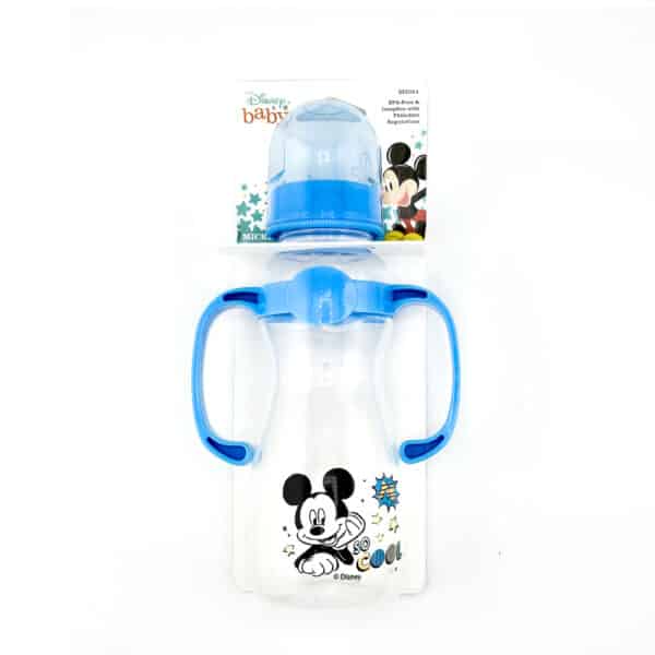Disney Baby Mickey Mouse Bottle with Handles 8 oz Mickey Baby So Cool Bottle BPA Free