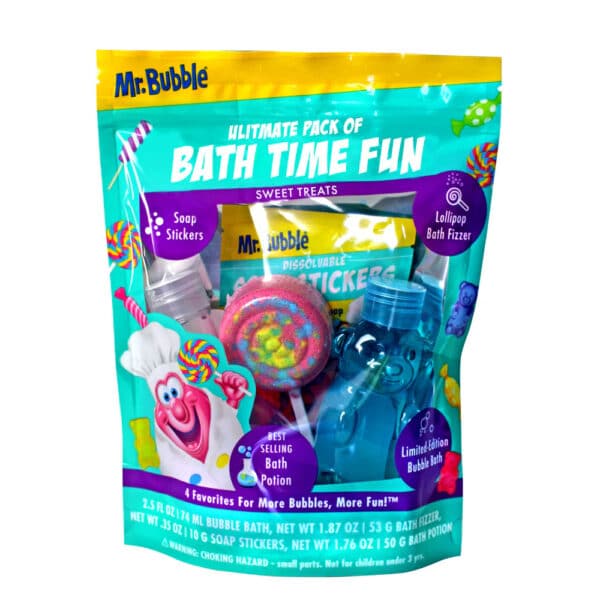 Mr. Bubble Ultimate Pack of Bath Time Fun - Green