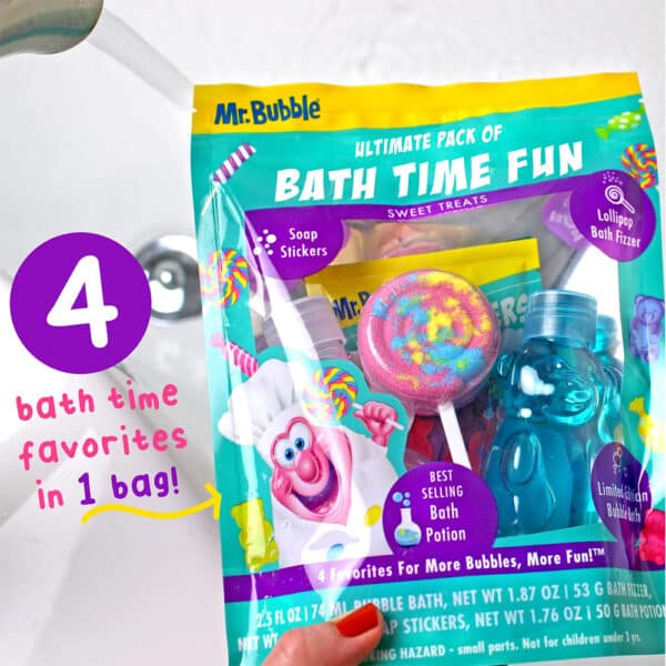 Mr. Bubble Ultimate Pack of Bath Time Fun - Green