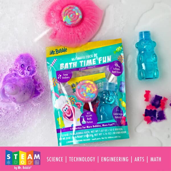 Mr. Bubble Ultimate Pack of Bath Time Fun - Green