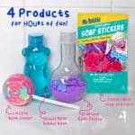 Mr. Bubble Ultimate Pack of Bath Time Fun - Green